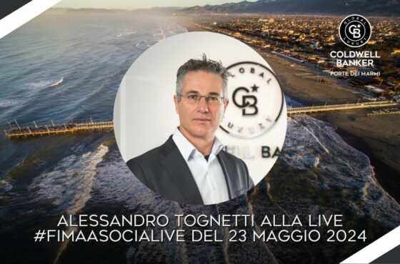 Alessandro Tognetti alla live #FIMAASOCIALIVE: tendenze e opportunità nel settore del lusso e del property management