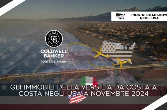 Gli immobili di Forte dei Marmi e della Versilia da costa a costa negli USA a novembre 2024