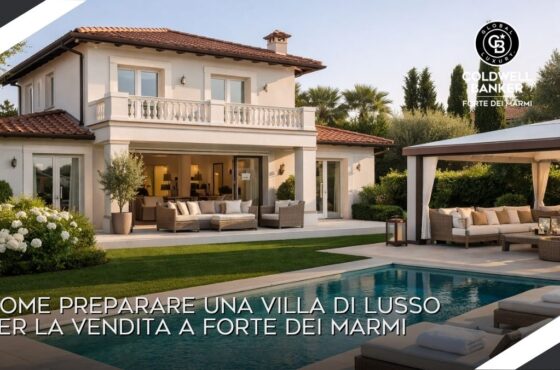 Come preparare una villa di lusso per la vendita a Forte dei Marmi: i 10 aspetti che incidono davvero sul valore